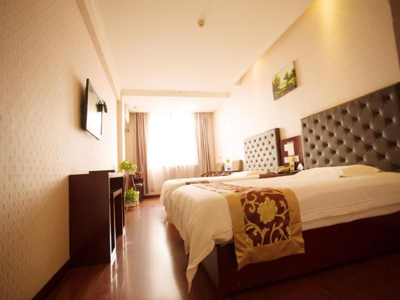 Greentree Inn Shanxi Yan An Luochuan Fuqian Street Express Hotel Exterior foto