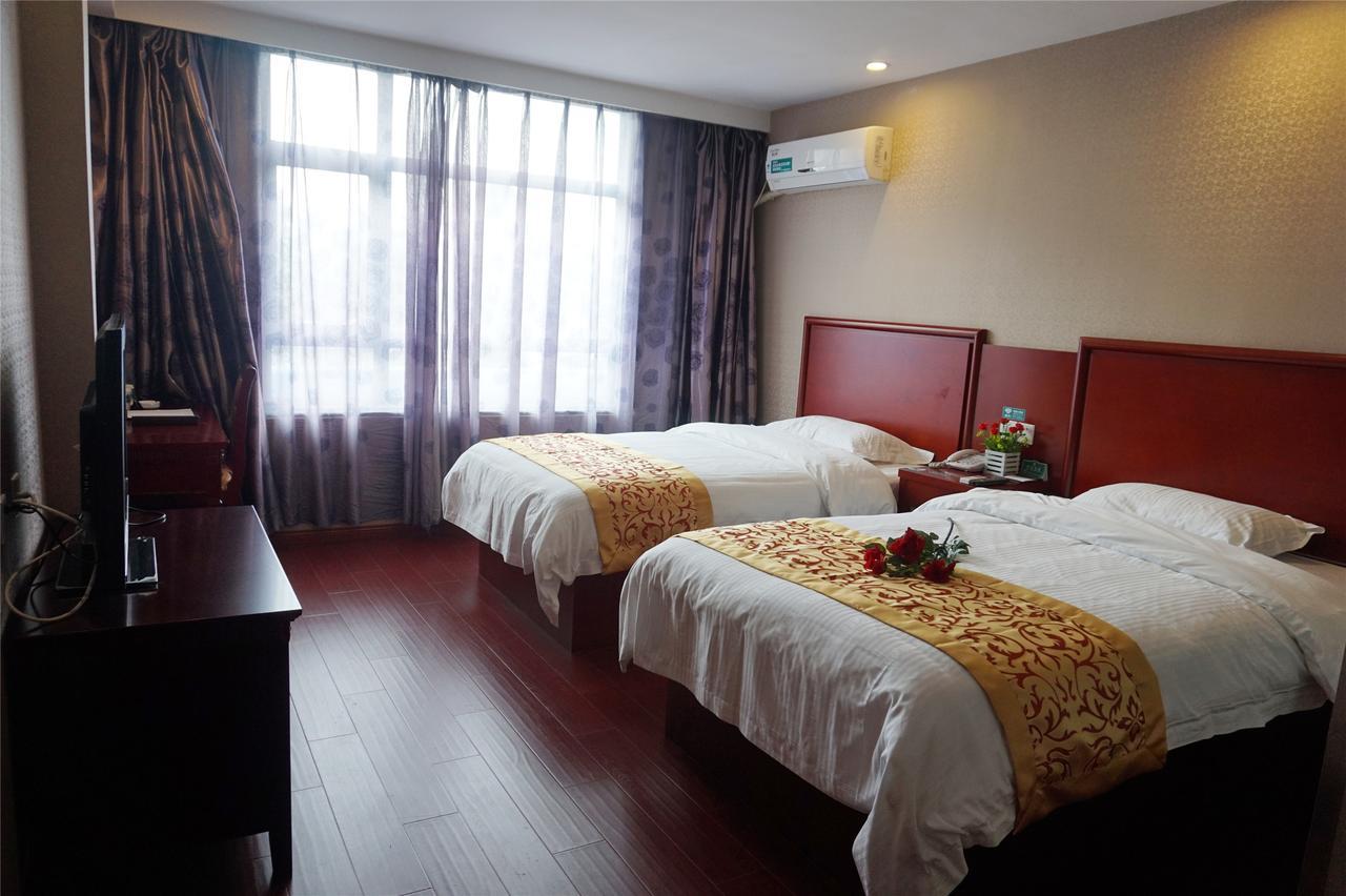 Greentree Inn Shanxi Yan An Luochuan Fuqian Street Express Hotel Exterior foto
