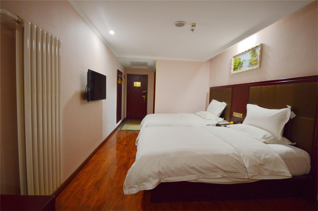 Greentree Inn Shanxi Yan An Luochuan Fuqian Street Express Hotel Exterior foto