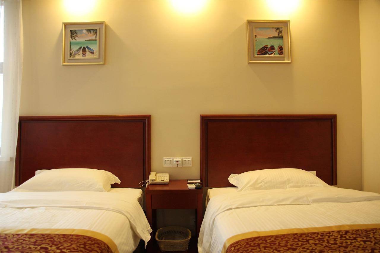 Greentree Inn Shanxi Yan An Luochuan Fuqian Street Express Hotel Exterior foto